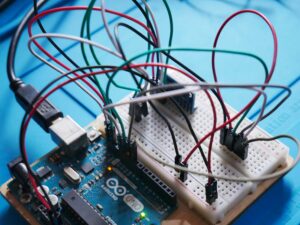 Hello World im BBBK MakerLAB. Hier entstehen Ideen.